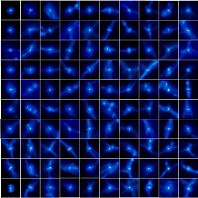 Density distribution of dark matter halos